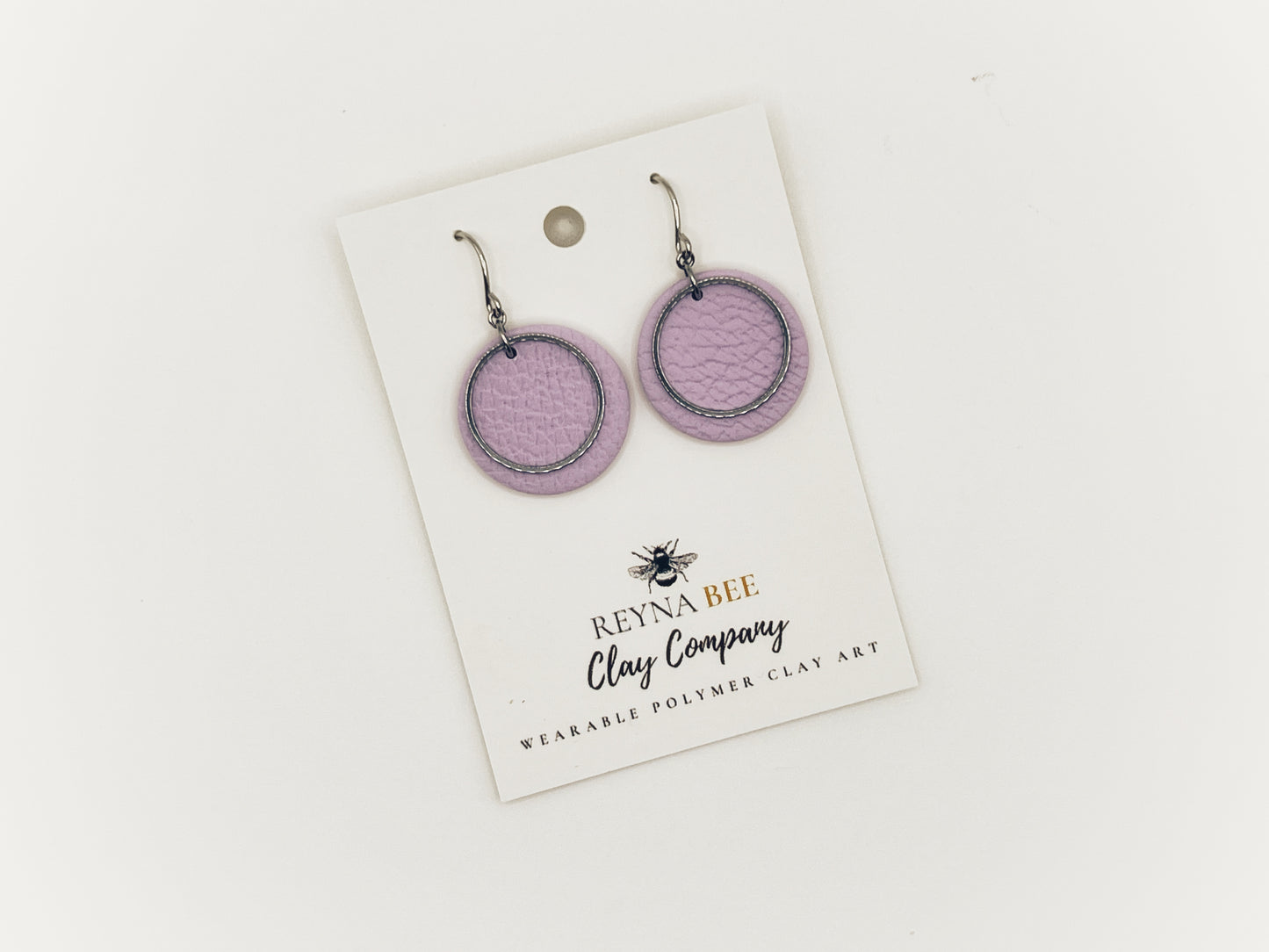 Handmade Clay Earrings by Reyna Bee Clay Co.