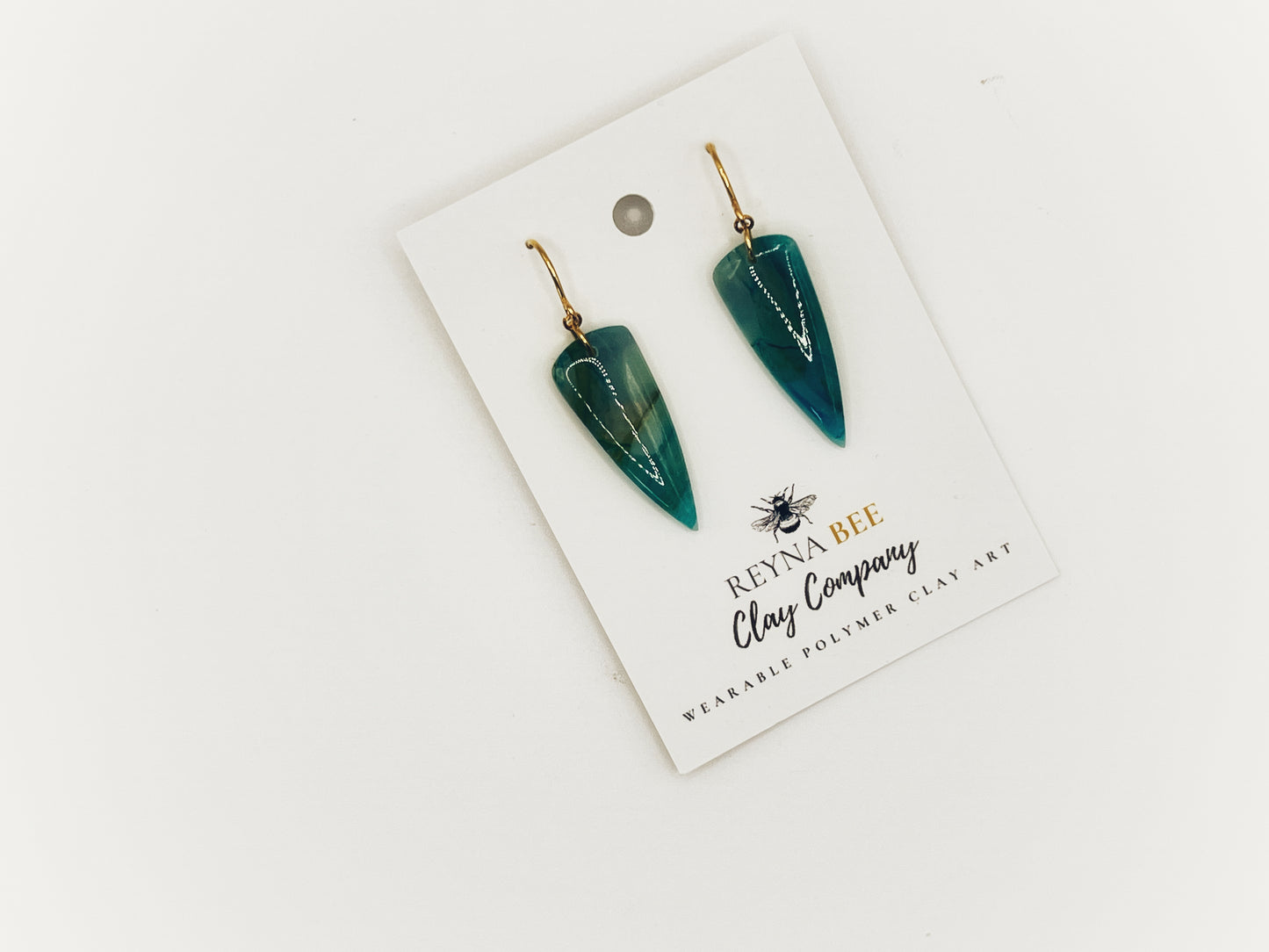 Handmade Clay Earrings by Reyna Bee Clay Co.