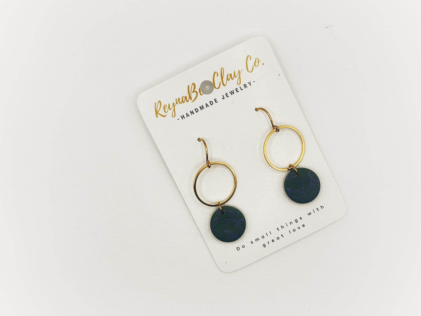 Handmade Clay Earrings by Reyna Bee Clay Co.