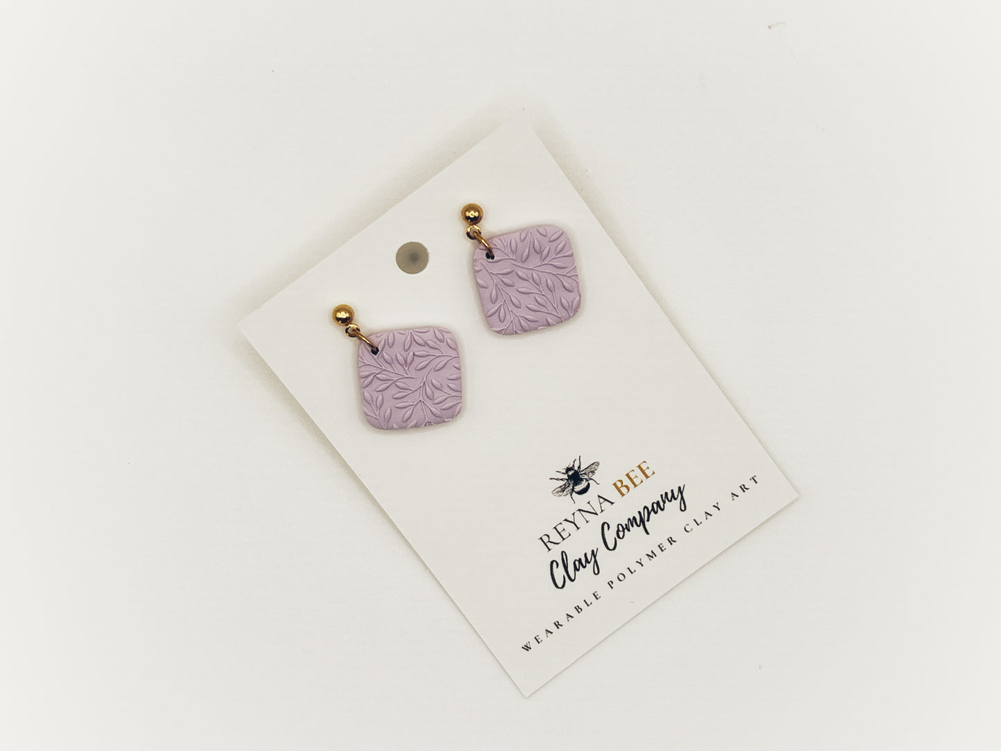 Handmade Clay Earrings by Reyna Bee Clay Co.