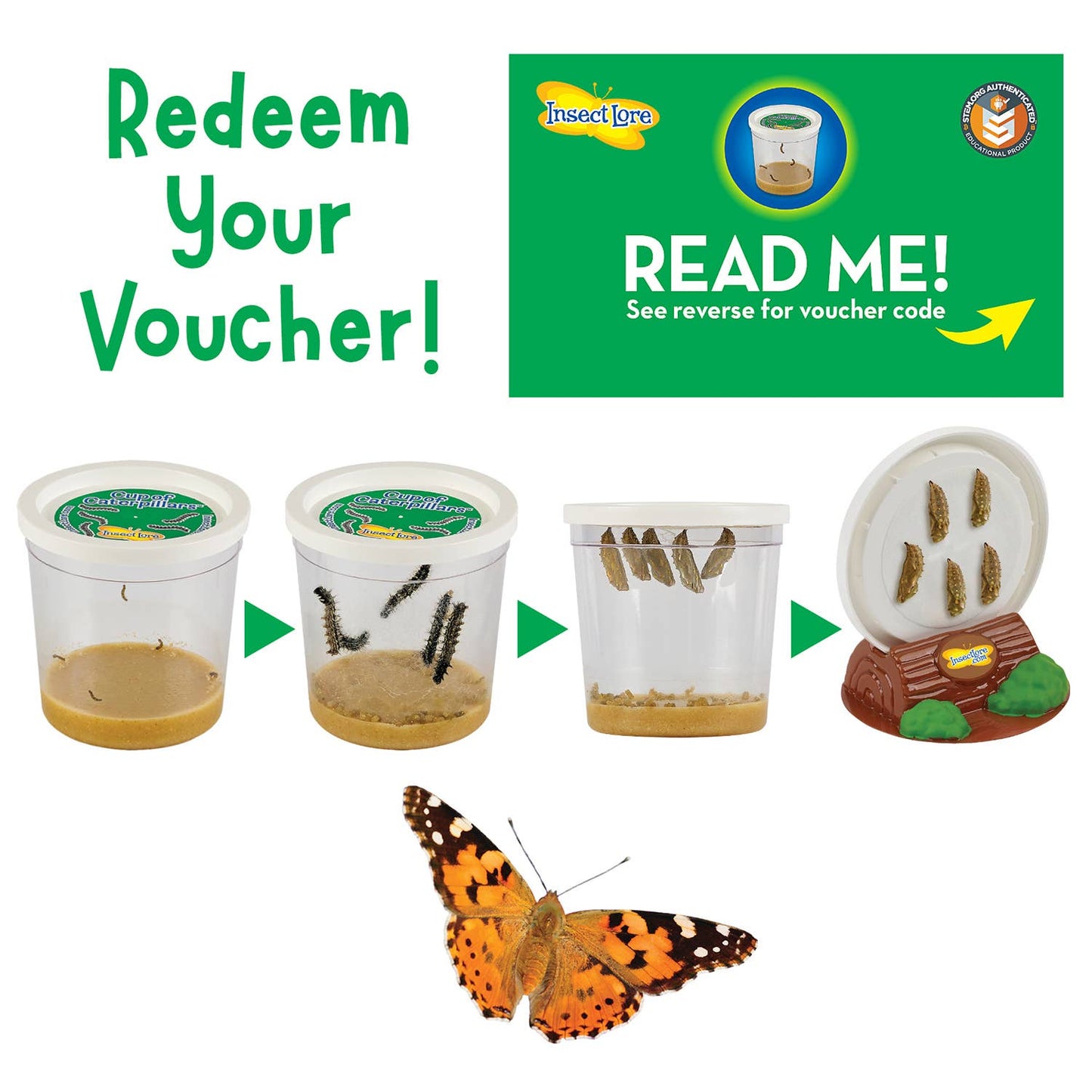 Original Butterfly Garden® Growing Kit with Voucher