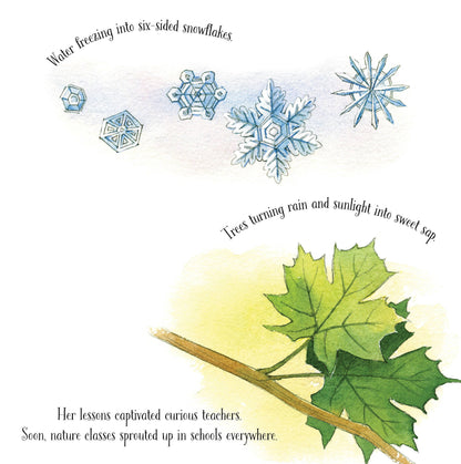 Out of School and Into Nature, a picture book