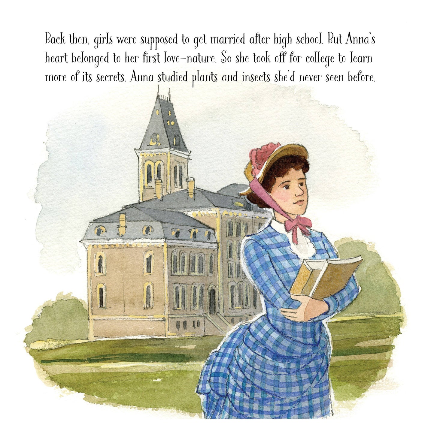 Out of School and Into Nature, a picture book