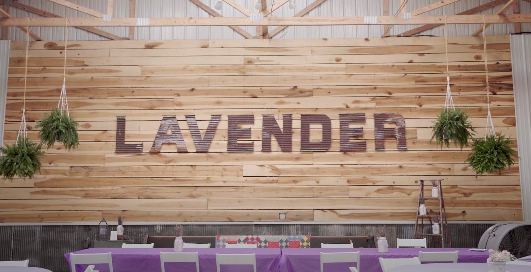 Load video: The Woodstock Lavender Story Featured by First Southern National Bank.