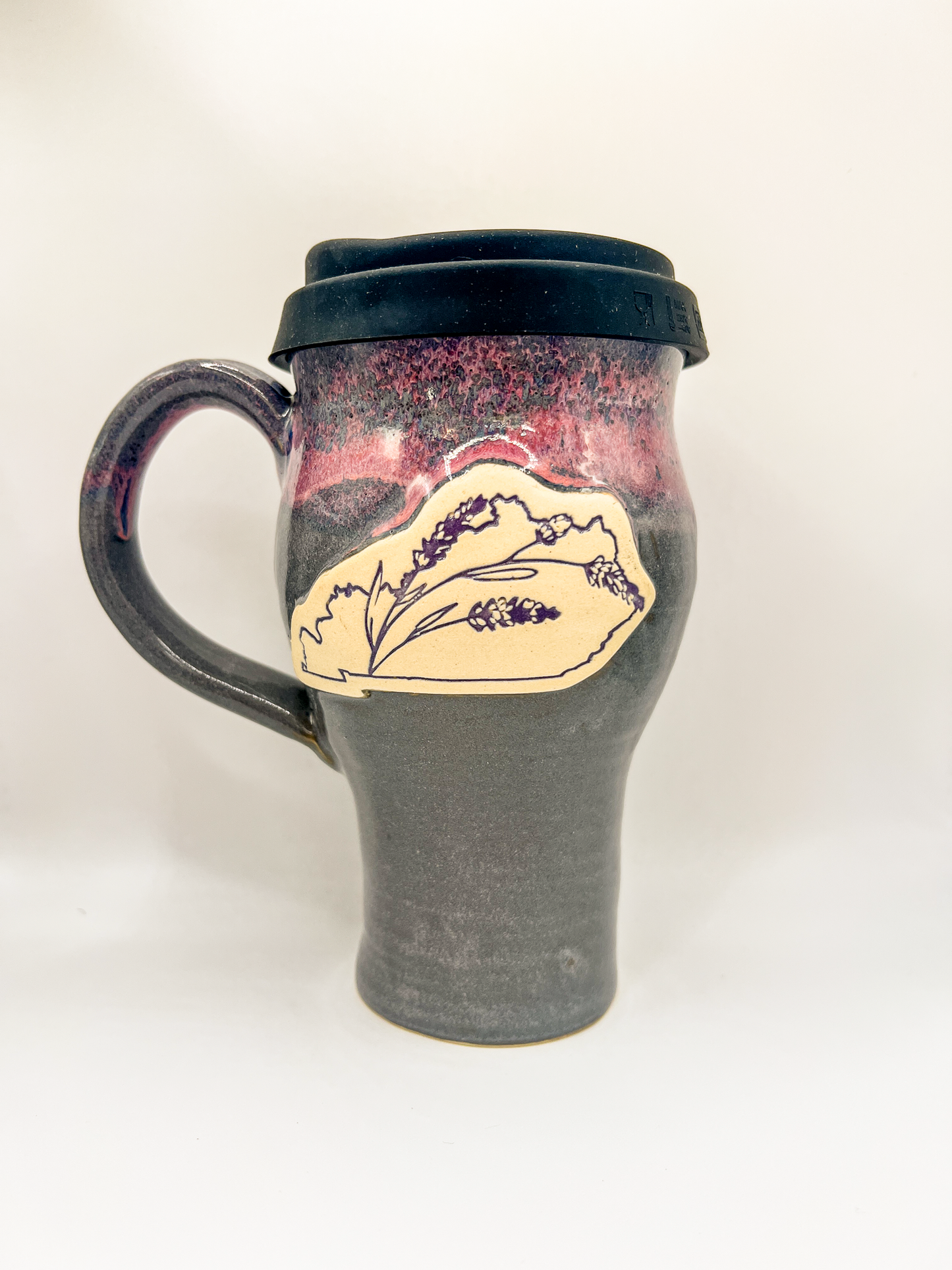 Ceramic Travel Mug with Handle