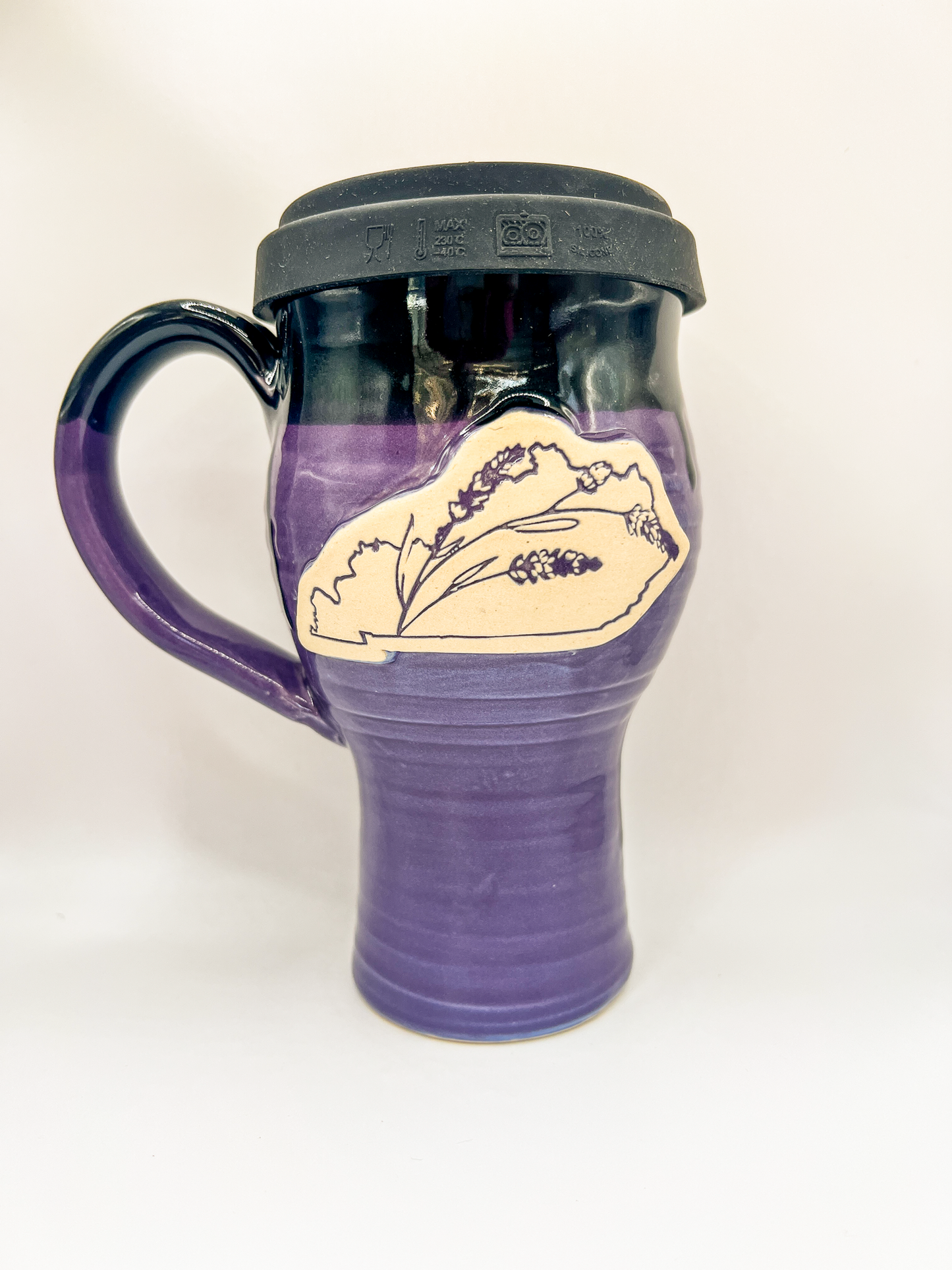 Ceramic Travel Mug with Handle