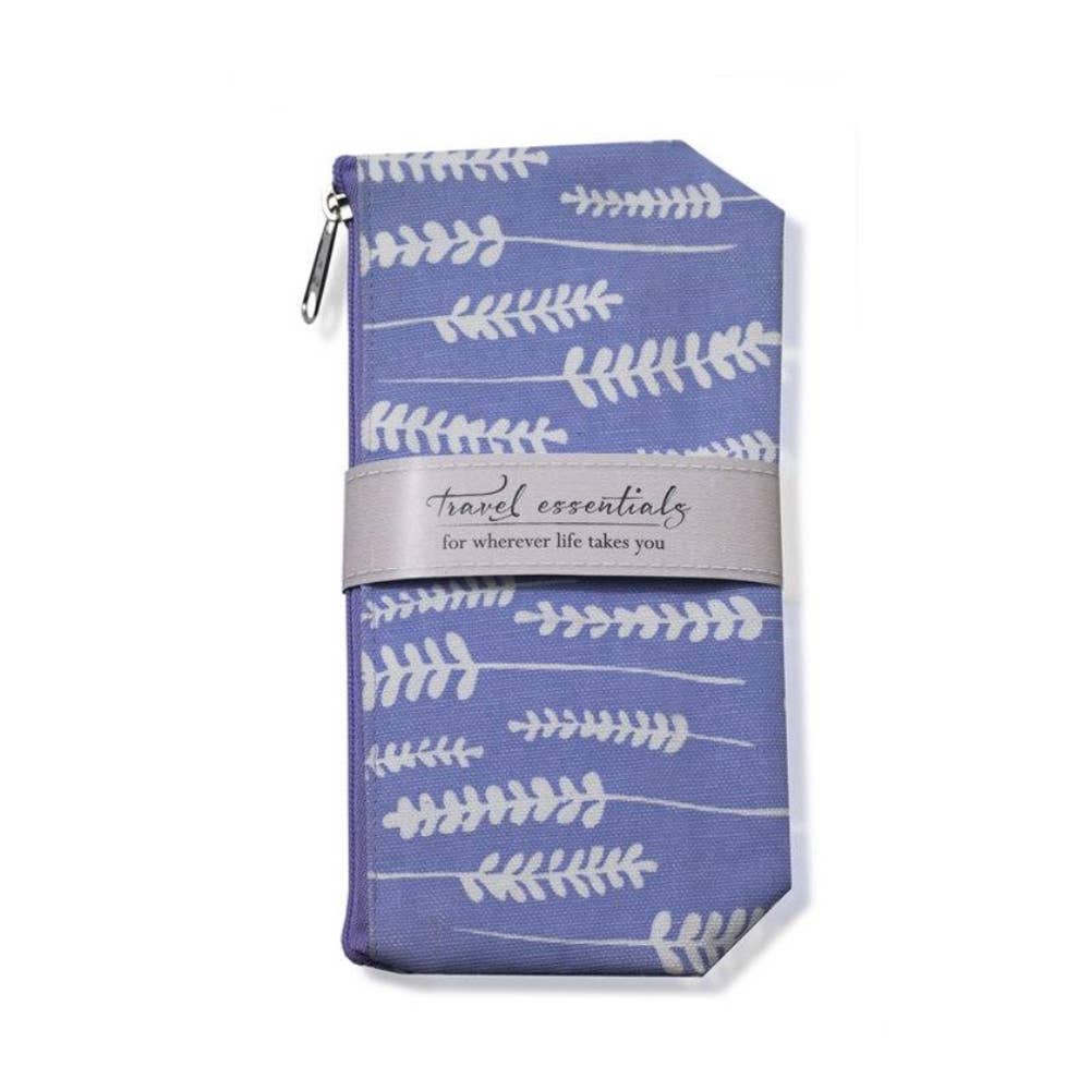 Lavender Cosmetic Bag by Mangiacotti, Travel Canvas Bag