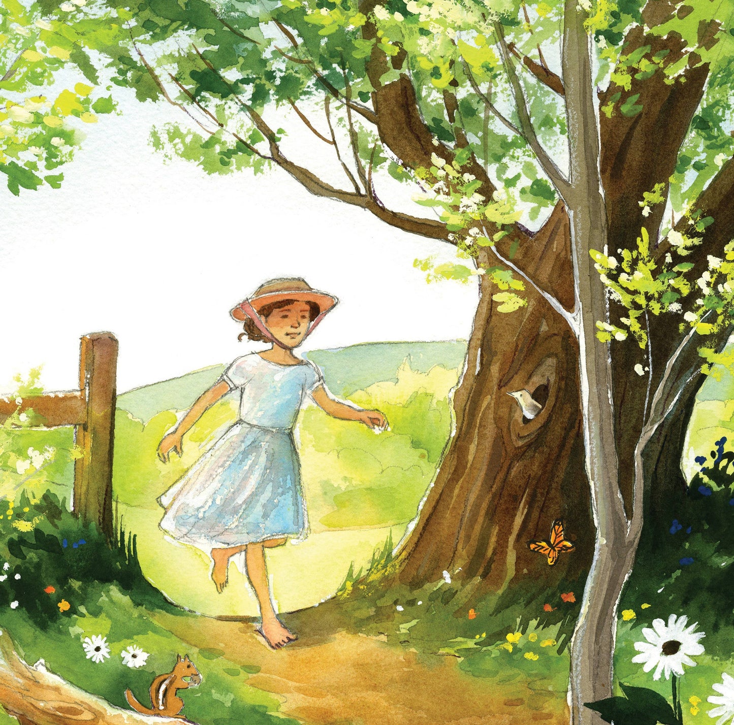 Out of School and Into Nature, a picture book